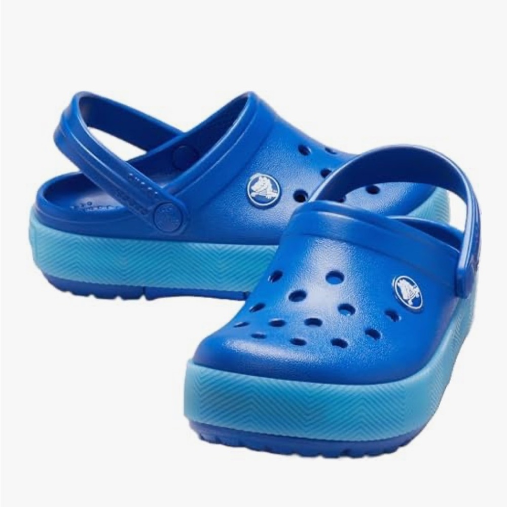 Crocs Kids Chevron Light Up Clogs